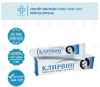 Kem Mờ Sẹo, Mờ Thâm, Rạn Da Klirvin 25g [Chính Hãng Của Nga]